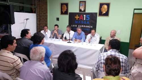 Carranza dijo que Massa “nos invitó a sumarnos a su campaña nacional y provincial”