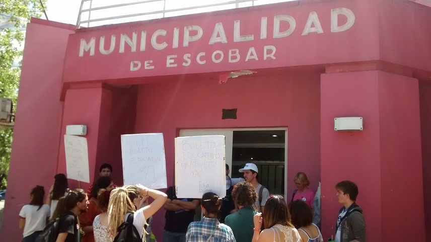Quejas de la FUBA en la Municipalidad de Escobar