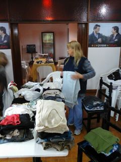 Escobar se solidariza recolectando donaciones