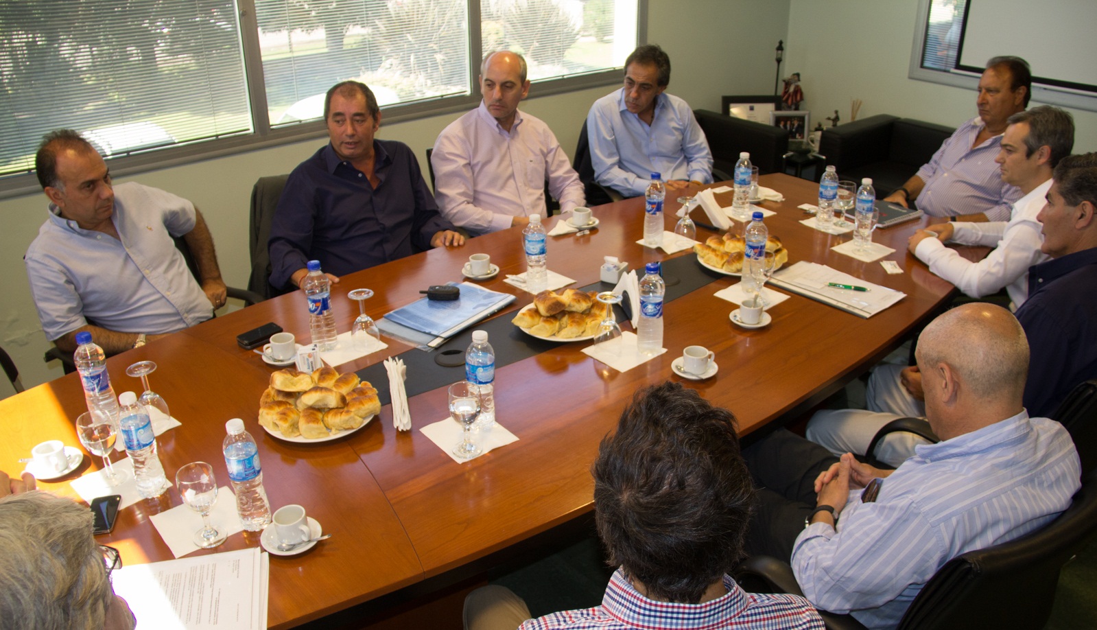 Sandro Guzmán apoyó la conformación del Centro Industrial Garín como Parque Industrial