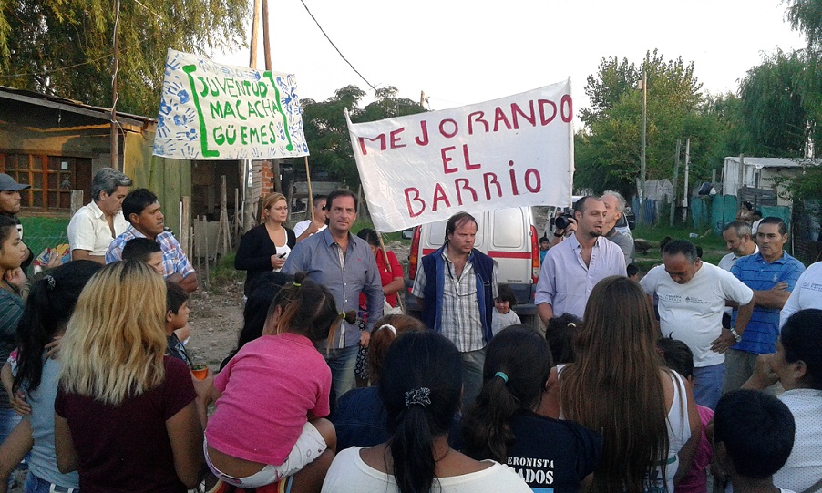 Veredas para todos, ahora en el barrio Ovejero