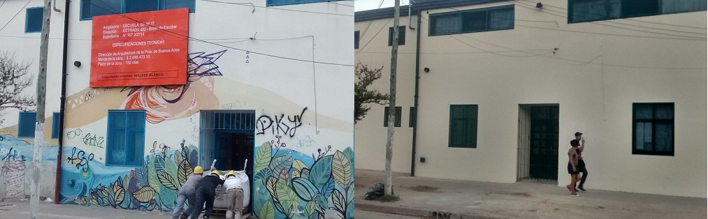 La Escuela N° 17 comenzó el ciclo lectivo tras las obras de refacción