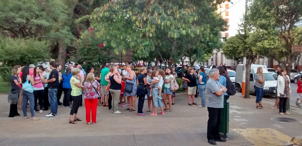 Movilización ante la falta de agua