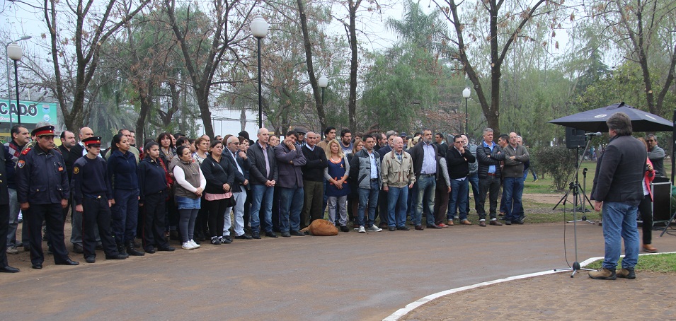 Maquinista Savio celebró su 41º aniversario
