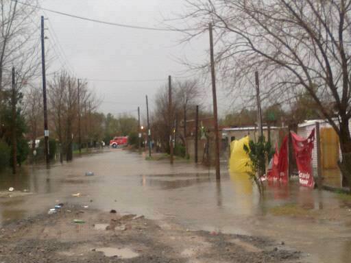 160 milímetros de agua cayeron en el Partido de Escobar