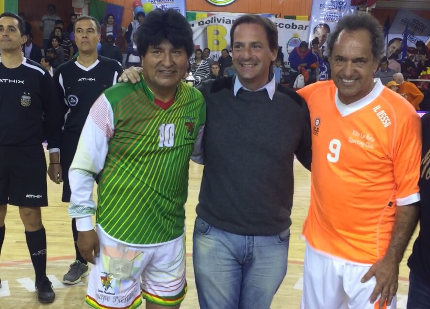 Sujarchuk invitó a Evo “a visitar a nuestros hermanos bolivianos que residen en nuestro distrito”