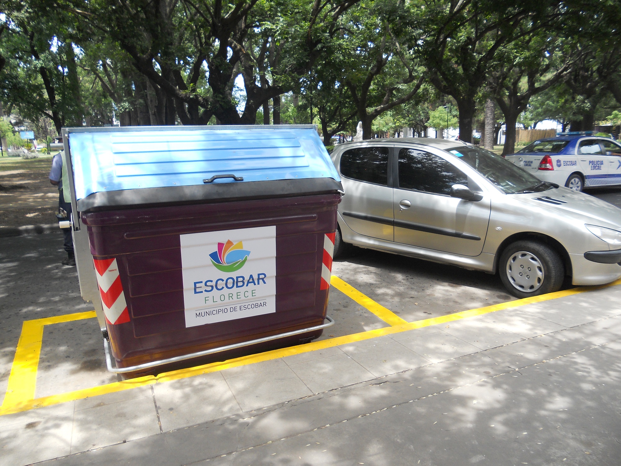 Como parte del acuerdo con Covelia, ya instalaron nuevos contenedores de residuos