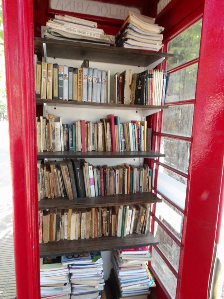La Bibliocabina de Maschwitz busca padrinos