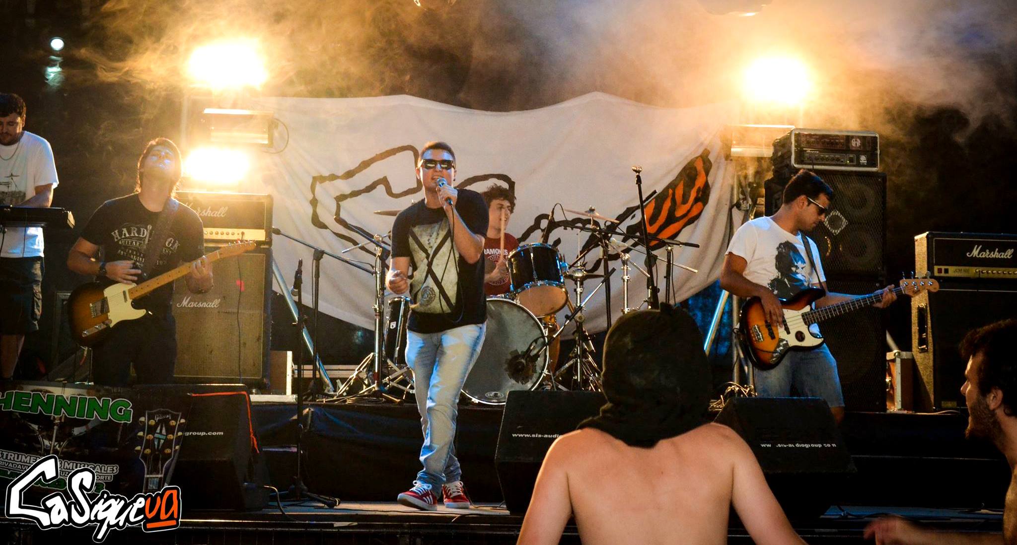 Una joven banda de escobarenses triunfó en el Cosquín Rock