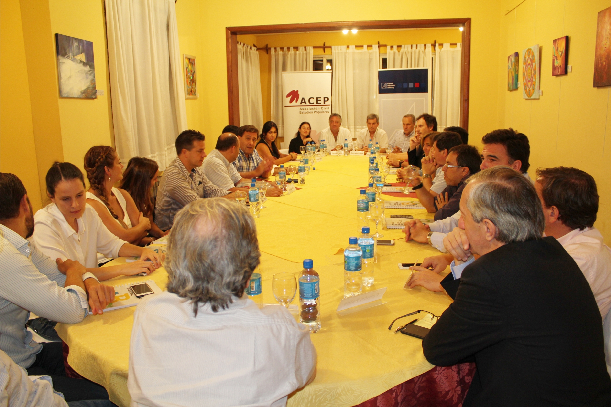 Presencia escobarense en mesas nacionales de gobernabilidad