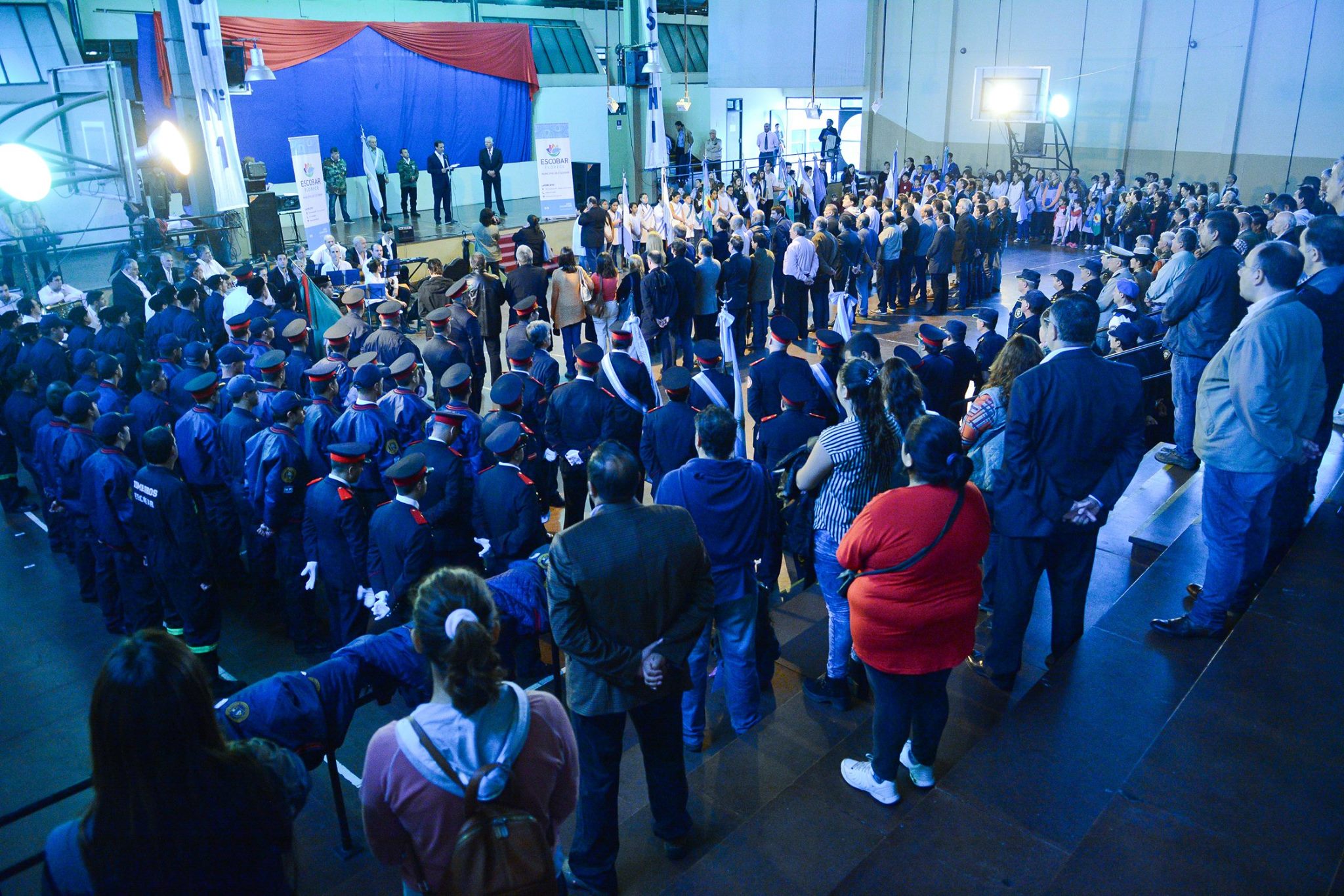 La lluvia no impidió que los veteranos de Malvinas tuvieran su homenaje