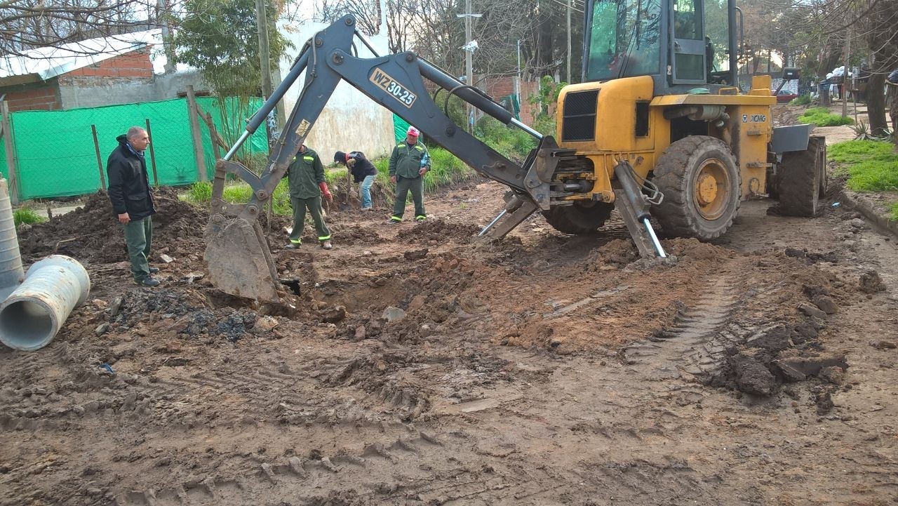 Garín: obras de mejoramiento y limpieza del espacio público