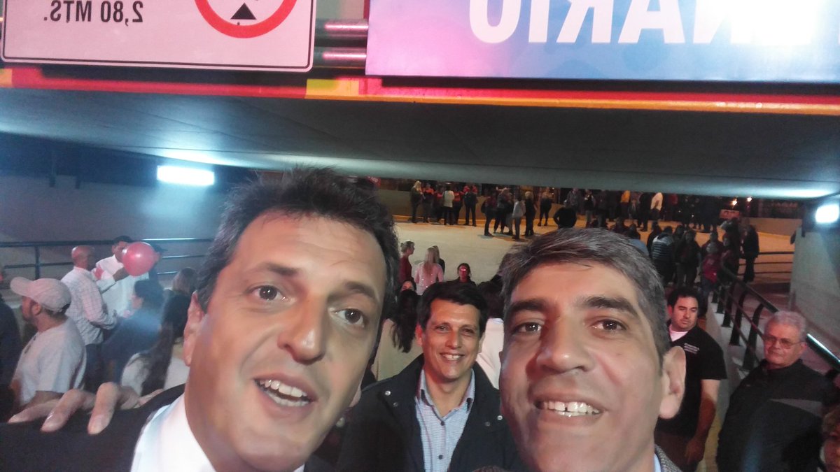 Luis Carranza acompañó a Massa y Zamora en importante inauguración
