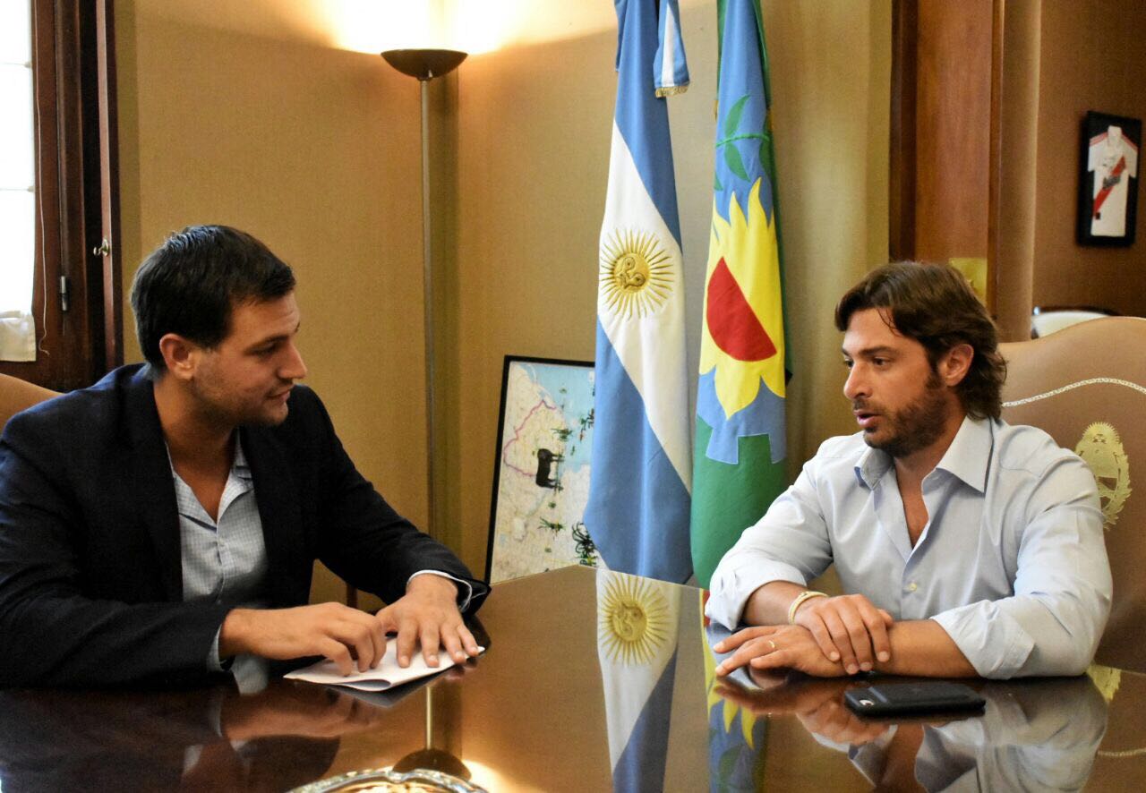 Leandro Costa se reunió con el Jefe de Gabinete de Vidal