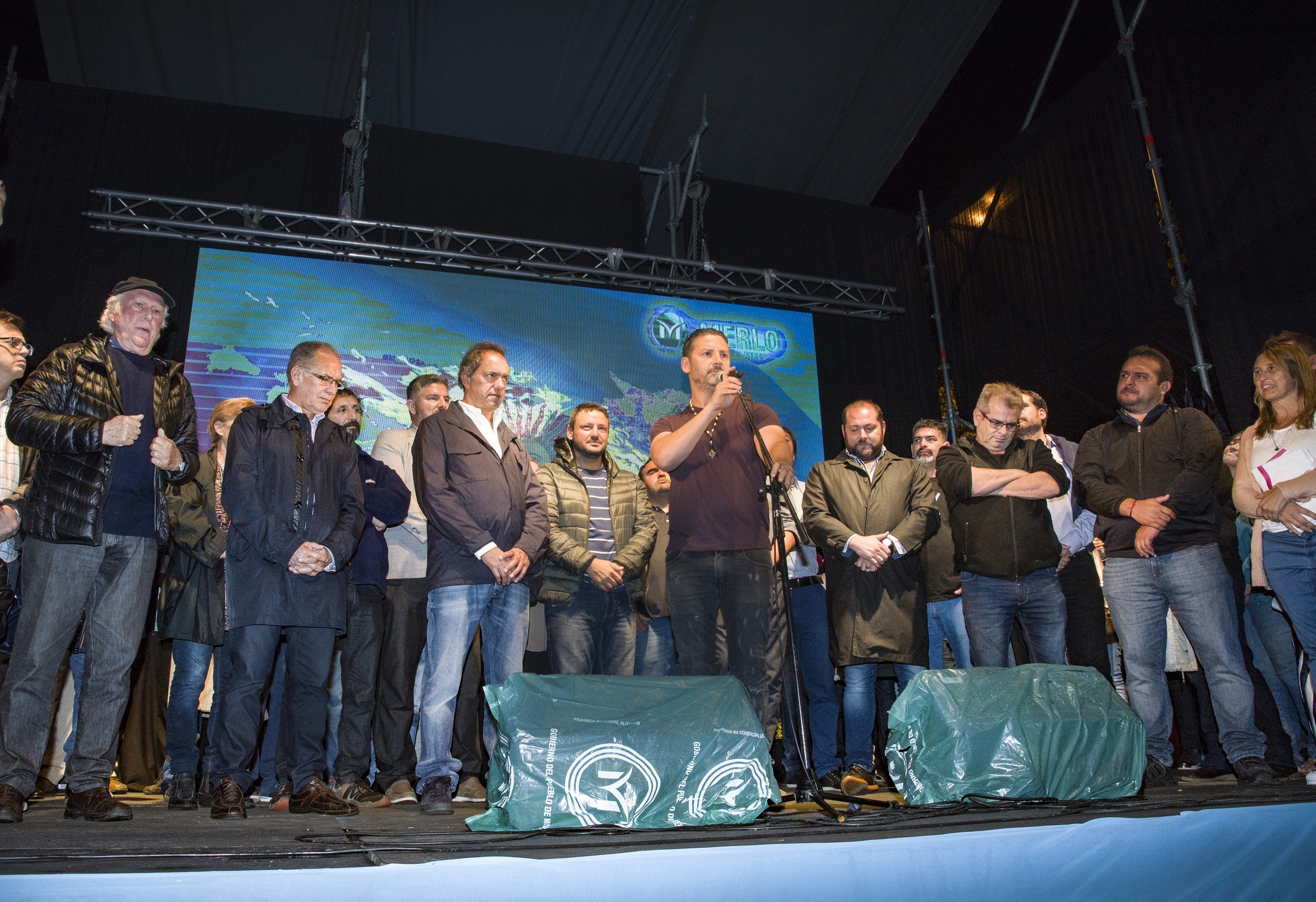 Merlo: se inauguró la plaza en homenaje a los Héroes de Malvinas