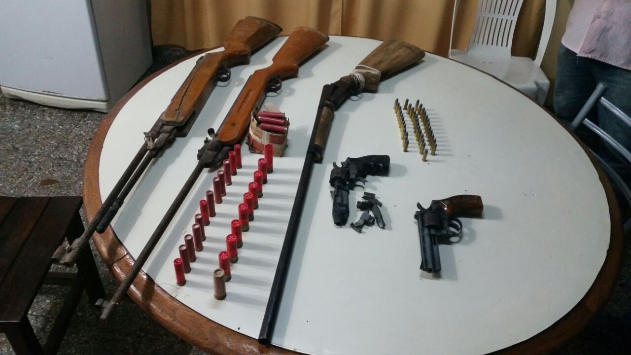 Un detenido y un arsenal de armas fuego incautado tras un allanamiento en Garín