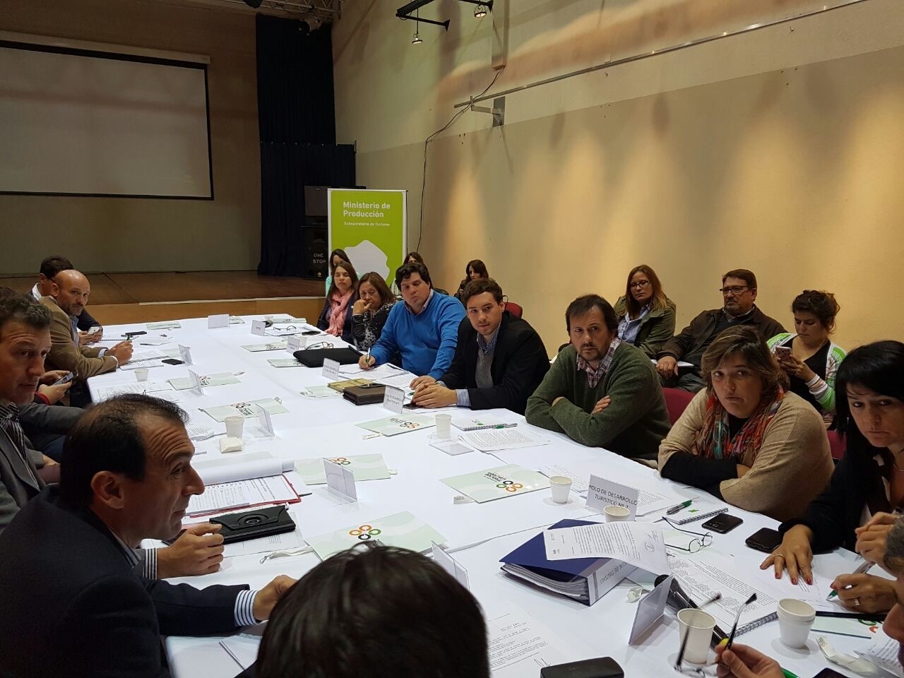 Presencia de Escobar en la primera reunión anual del Consejo Provincial de Turismo