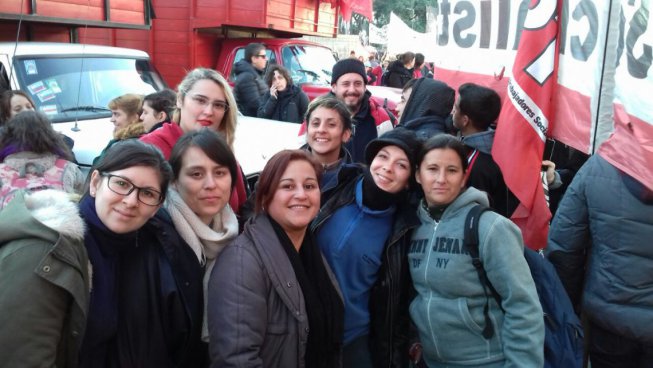 Ingrid Alarcón repudió la represión en PepsiCo
