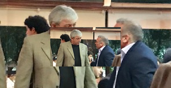 Cali se fotografió con el presidente de la Federación Agraria