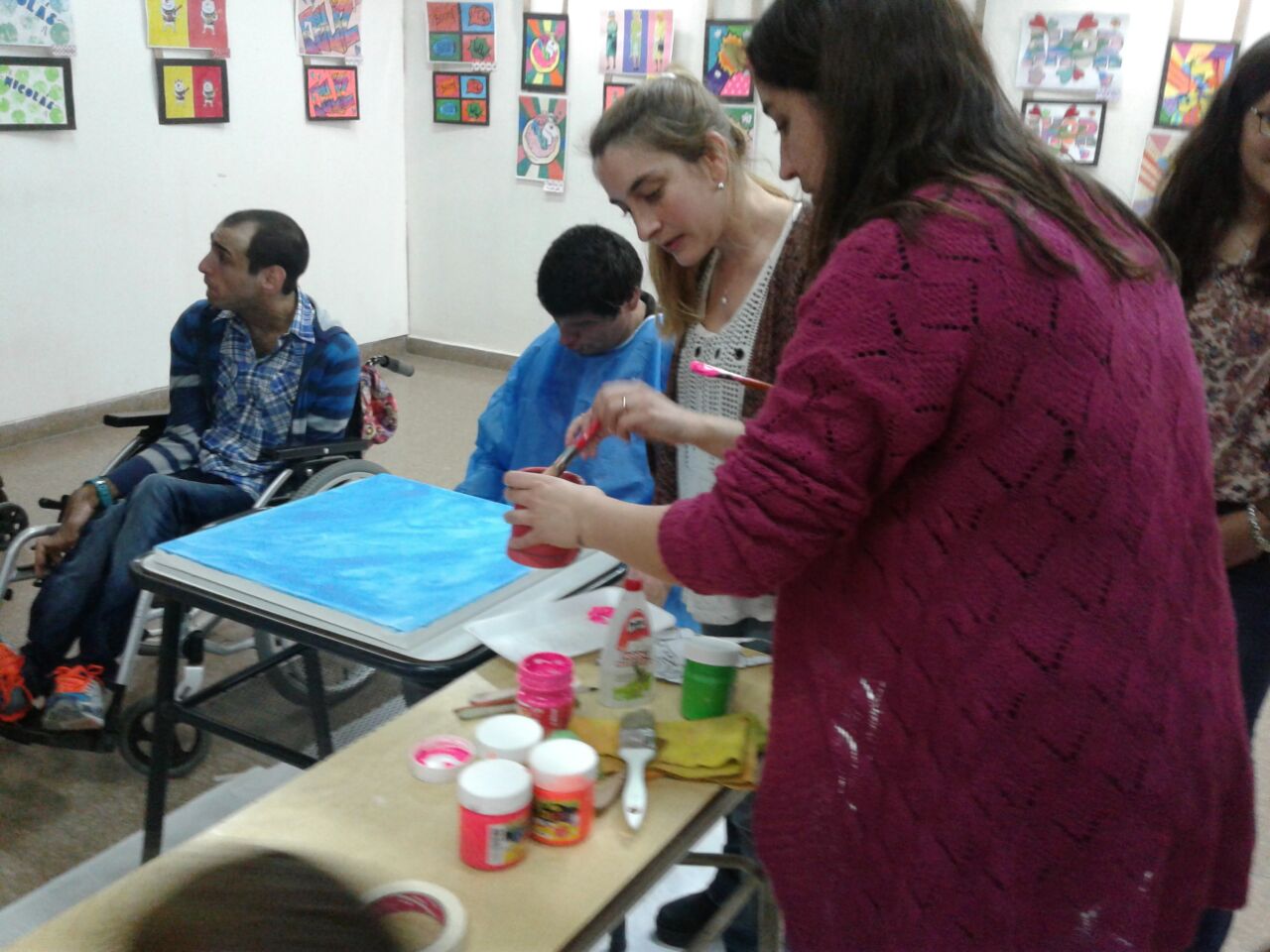 Se realizó la muestra anual “Arte pop” de APANNE