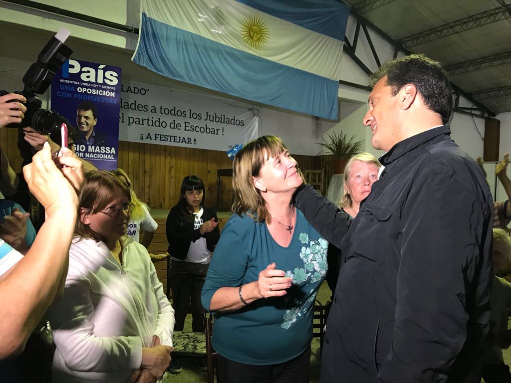 Sergio Massa pasó por Escobar y pidió mayor seguridad