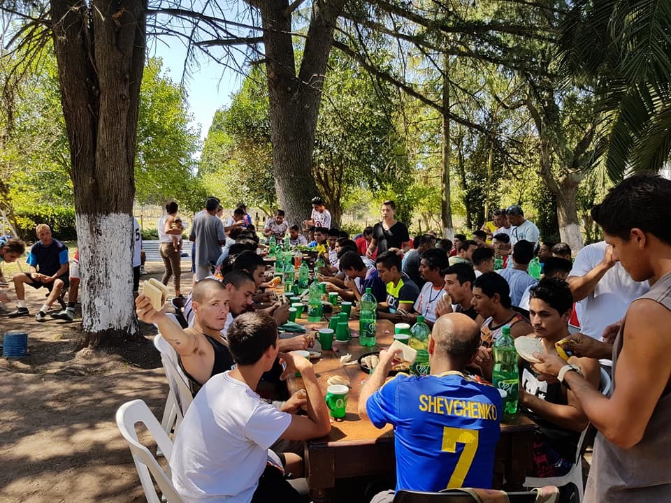 Pacientes del Hospital de Salud Mental de Escobar participaron de un torneo de fútbol en Luján