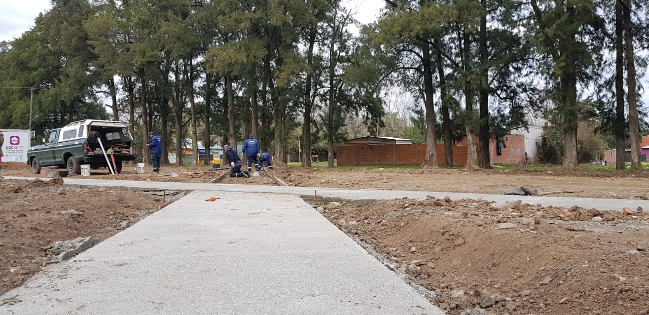 El Presupuesto Participativo 2018 empezó con las obras
