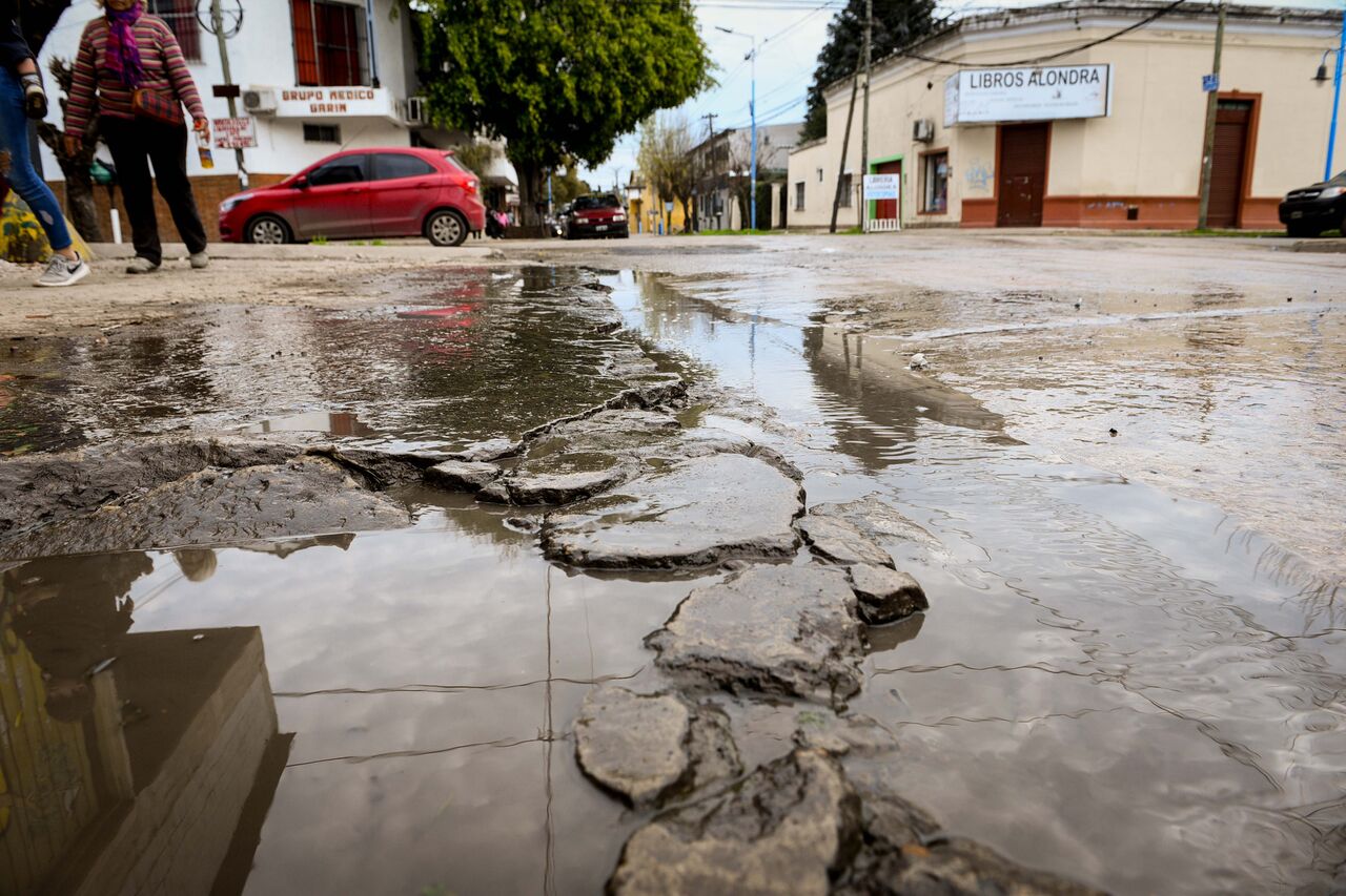 La Municipalidad de Escobar comienza a repavimentar la calle Mateo Churich de Garín