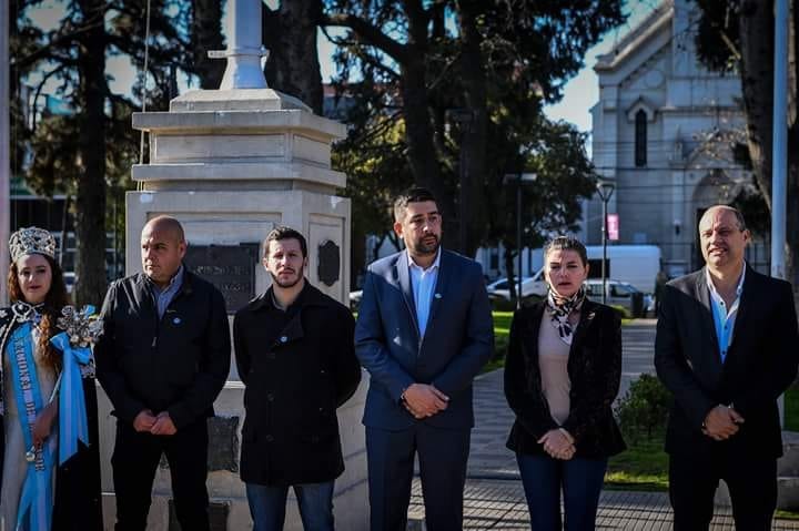 Sencillo acto por el aniversario de fallecimiento del general San Martín