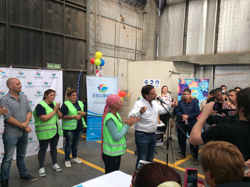 Ariel Sujarchuk inauguró el primer centro municipal de reciclado de residuos sólidos urbanos