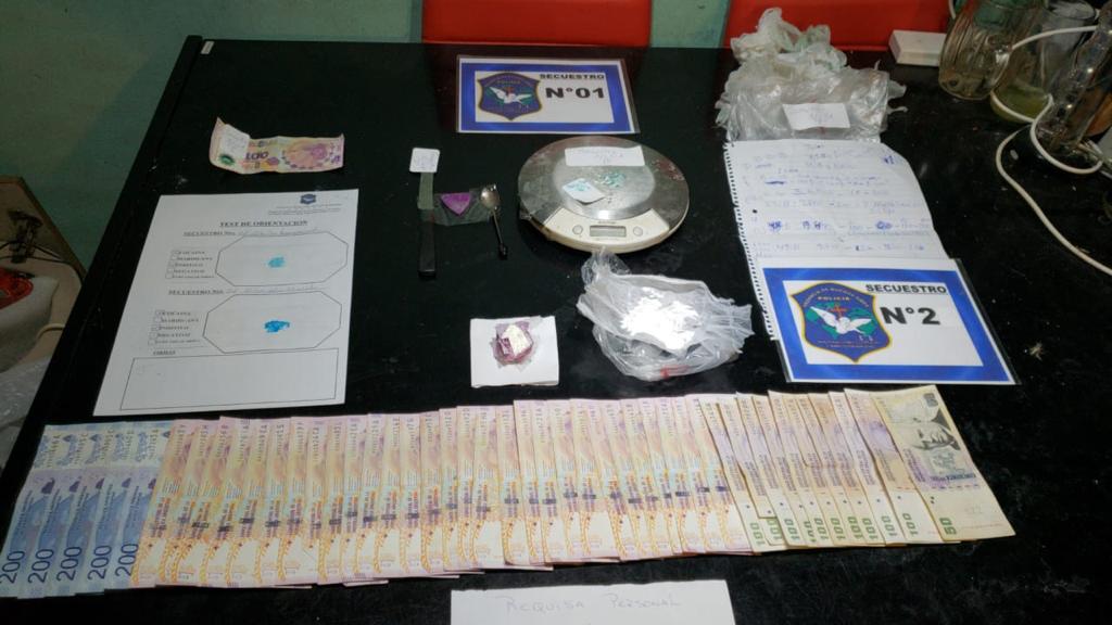 Gracias a una denuncia al 0800 municipal, se secuestró casi medio kilo de cocaína