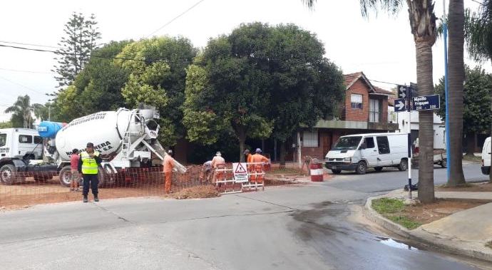 72 calle arregladas en Savio, Belén y Matheu