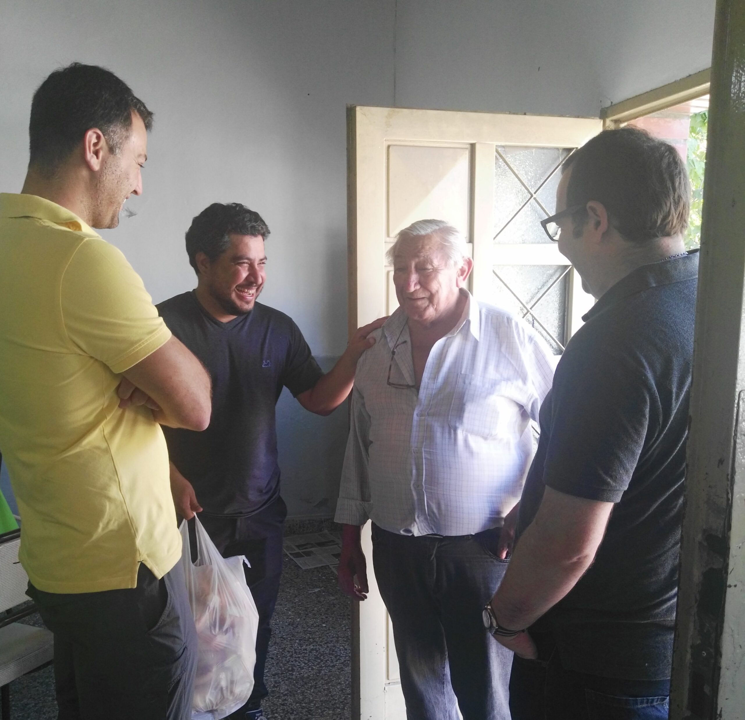 “Me encanta poder dar una mano y ayudar a que nuestros abuelos estén cada día mejor”