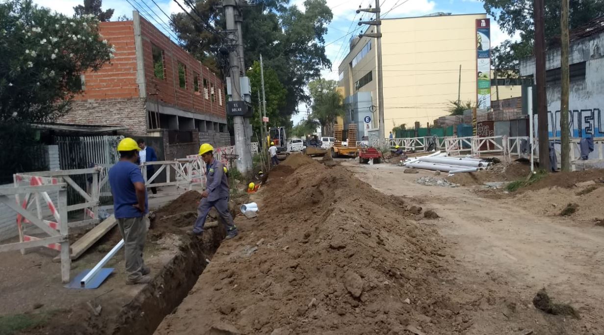 La Municipalidad de Escobar continúa con los trabajos de hidráulica y de renovación del alumbrado público