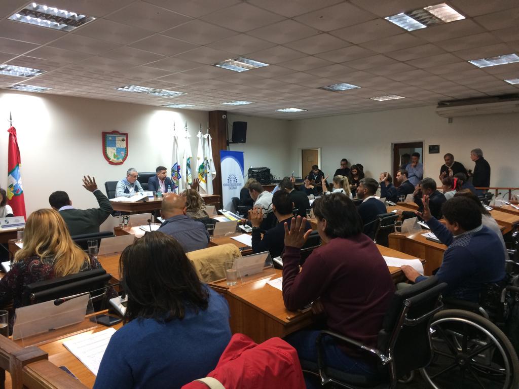 Tranquila sesión en el Concejo Deliberante de Escobar