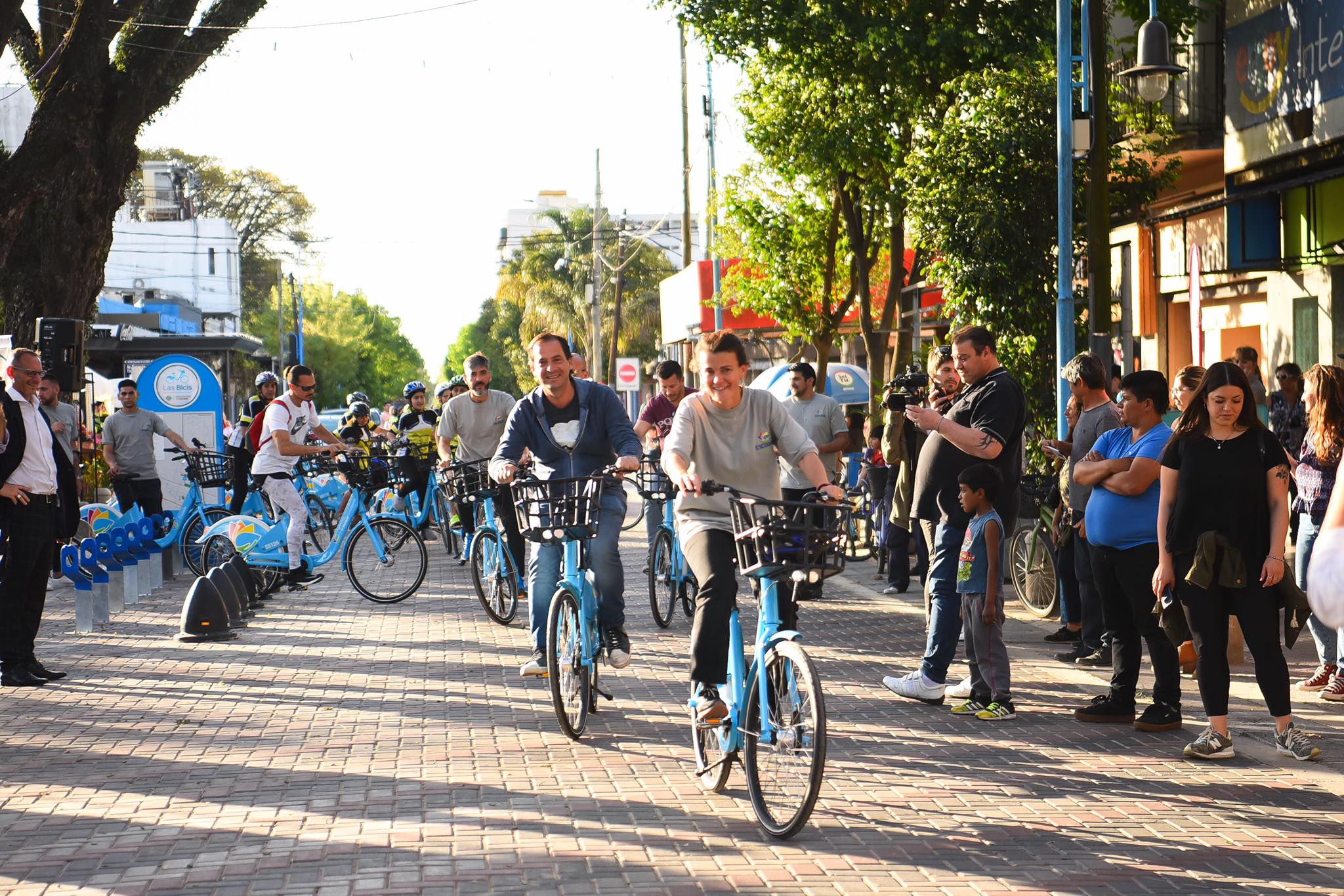 Se presentó el sistema de bicis en Belén de Escobar