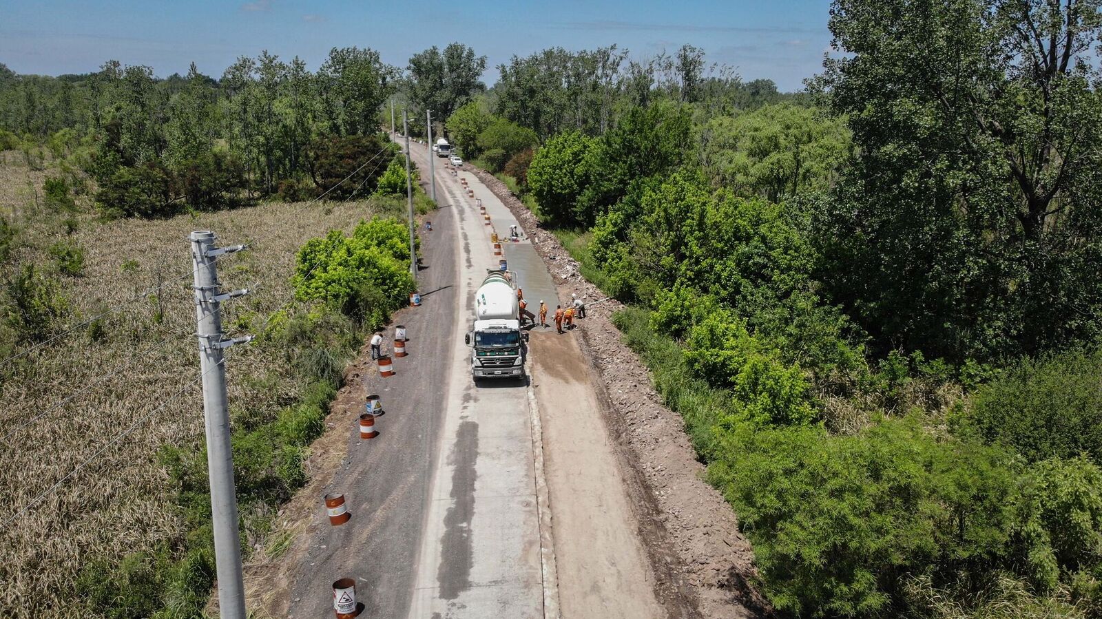 La Municipalidad de Escobar reparó más de 15 mil metros cuadrados de calzada de la Ruta Provincial 25