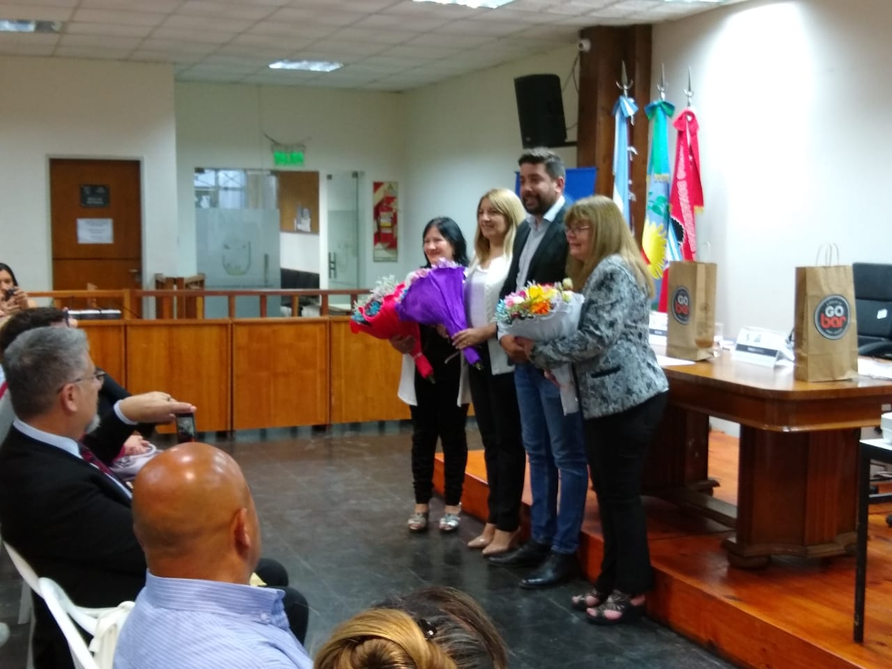 Acto de cierre del Curso de Taquigrafía Parlamentaria 2019 en Escobar