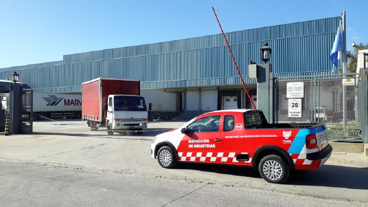 Tigre inspecciona el cumplimiento de protocolos de distanciamiento social, sanitización e higiene en industrias de la ciudad