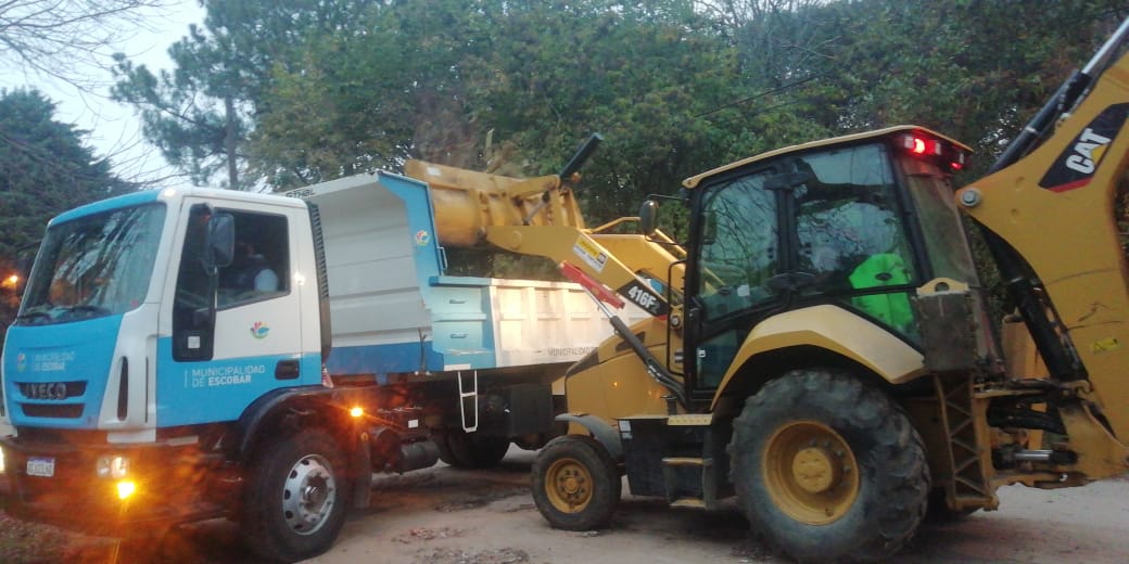 Obras de mejora y mantenimiento del espacio público en Escobar