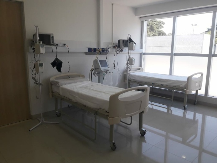 Se incorporaron seis camas UTI, otras 15 para pacientes moderados y seis nuevos respiradores