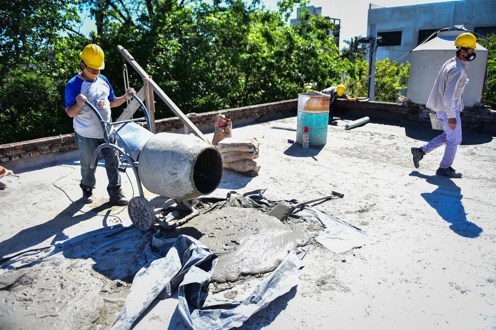Comenzaron las obras de revalorización del polideportivo Luis Monti
