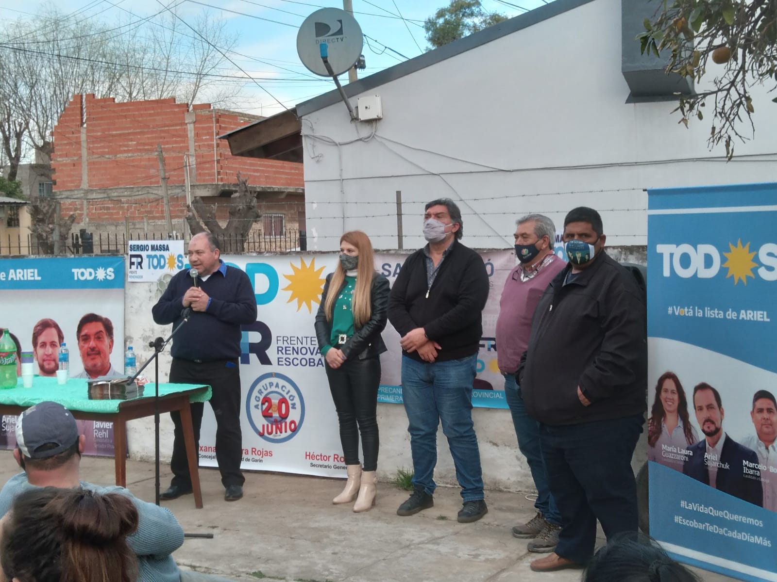 El Frente Renovador de Escobar se mete a pleno en la campaña