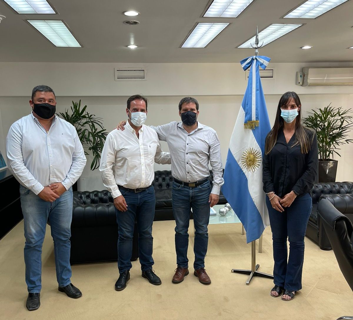 Reunión entre Ariel Sujarchuk y el interventor de ENARGÁS