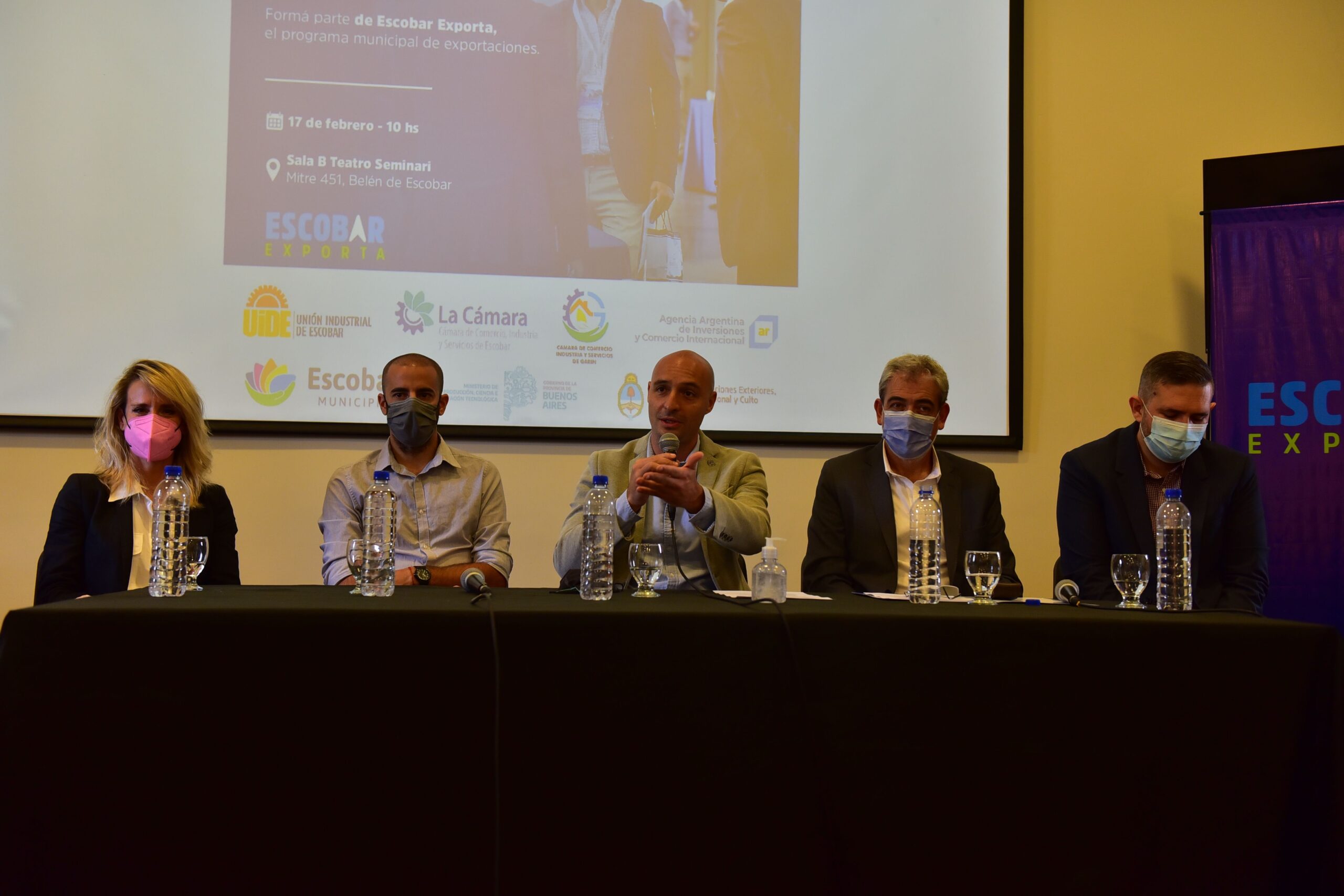 Beto Ramil, junto a autoridades nacionales y provinciales, encabezó un encuentro y capacitación para 60 PyMEs