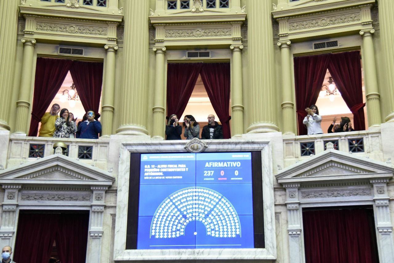 Monotributistas: Diputados dio media sanción