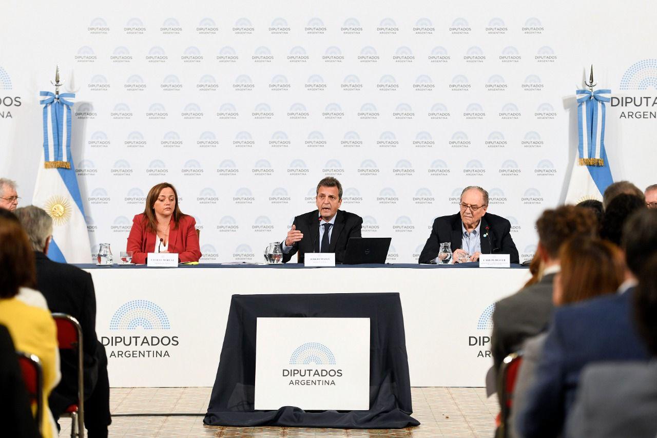 Sergio Massa: “El presupuesto está planteado en metas realistas y prudentes”