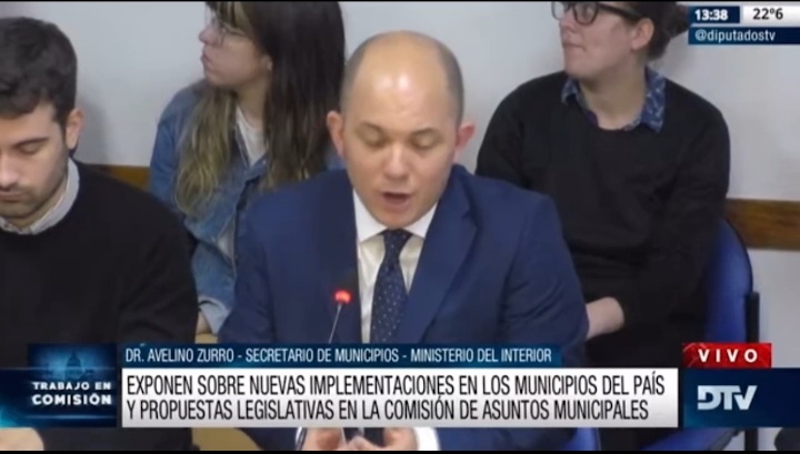 El secretario de municipios expuso en Diputados sobre las nuevas implementaciones en los municipios del país