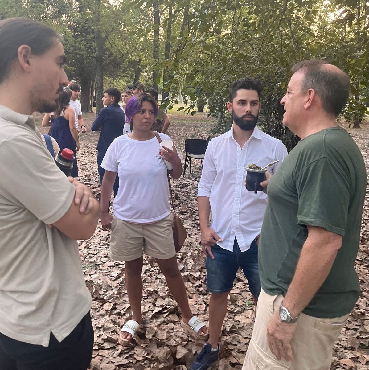 Mariano Castagnaro se reunió con la juventud de Juntos