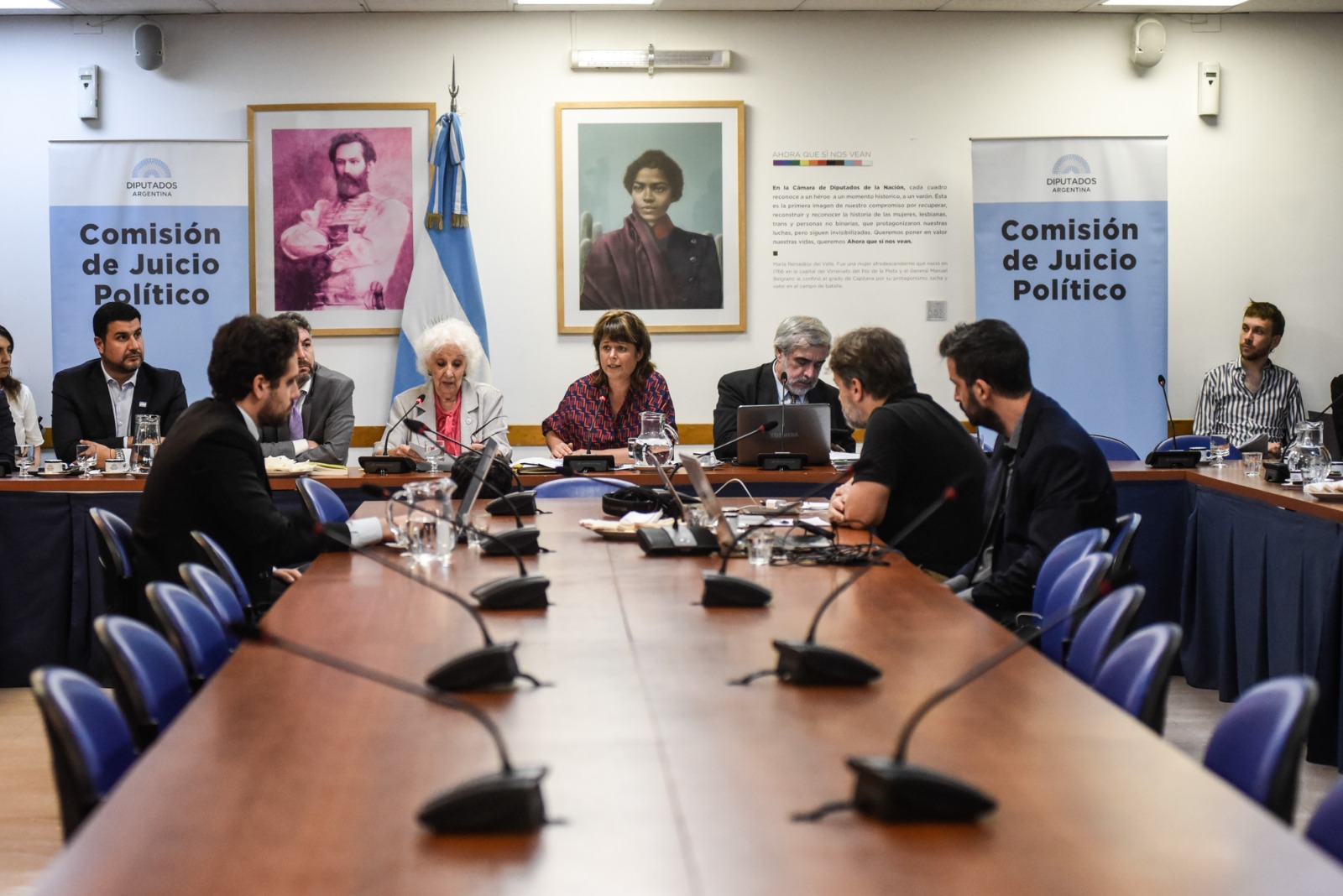 Estela de Carlotto y Germán Garavano expusieron en el juicio político a la Corte Suprema